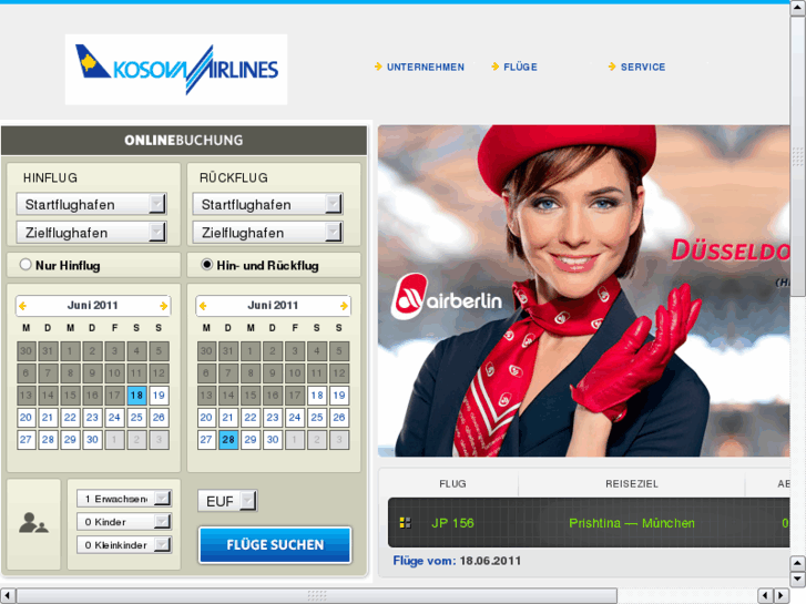 www.kosovaairlines.info