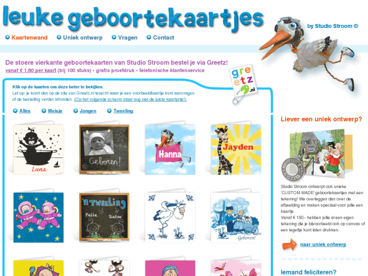 www.leukegeboortekaartjes.nl