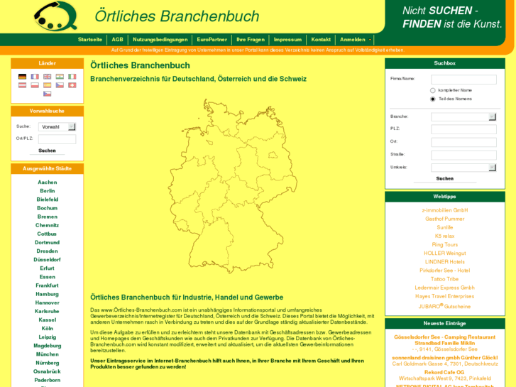 www.oertliche-branchenbuch.com