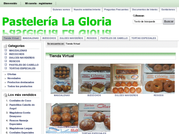 www.pastelerialagloria.com