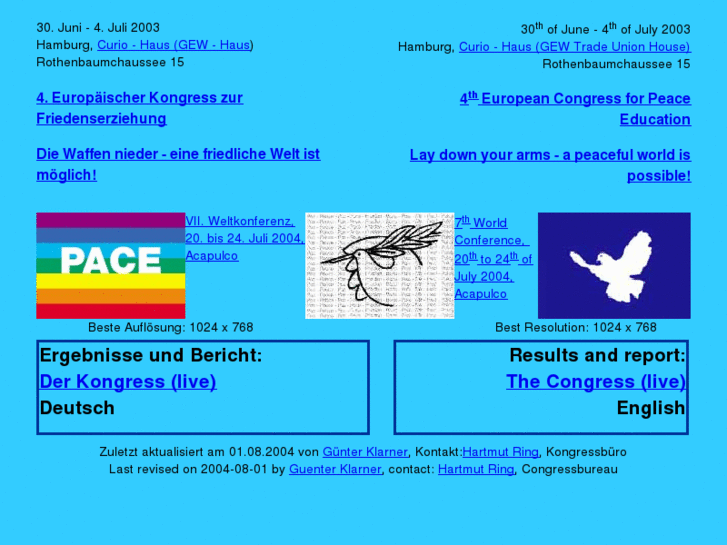 www.peacecongress.net