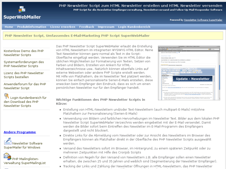 www.php-newsletter-script.de