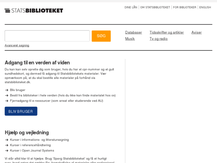 www.statsbiblioteket.dk