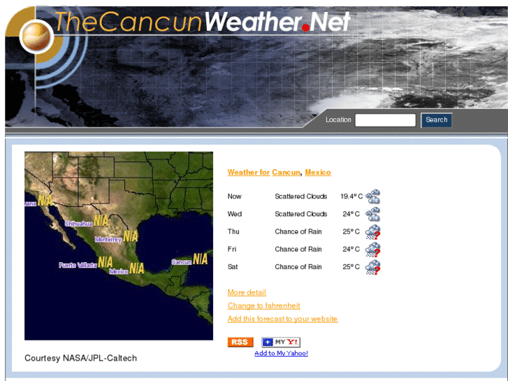 www.thecancunweather.net