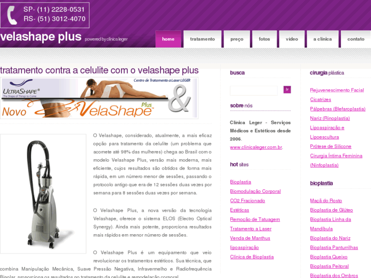 www.velashapeplus.com.br