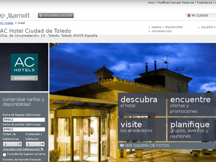 www.achotelciudaddetoledo.com