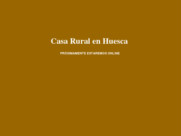 www.casaruralenhuesca.com