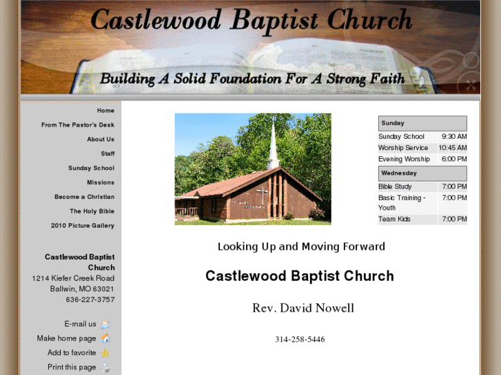 www.castlewoodbaptistchurch.org