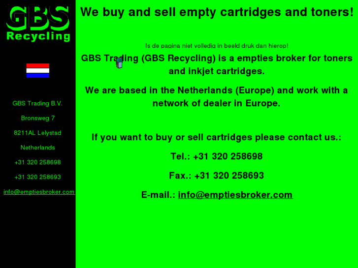 www.emptiesbroker.com