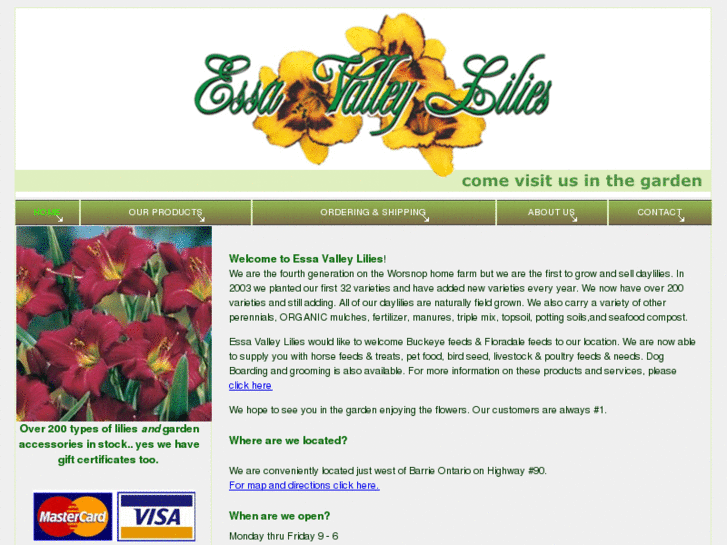 www.essavalleylilies.com