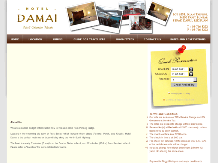 www.hoteldamai.com