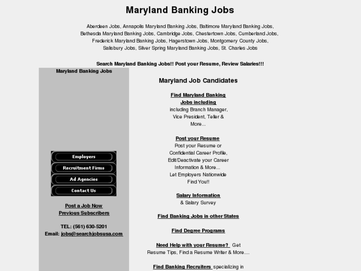 www.marylandbankingjobs.com