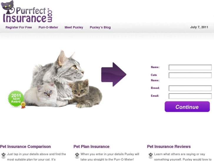 www.purrfectinsurance.com