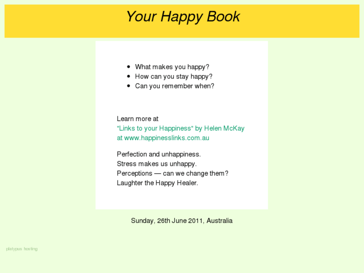 www.yourhappybook.com