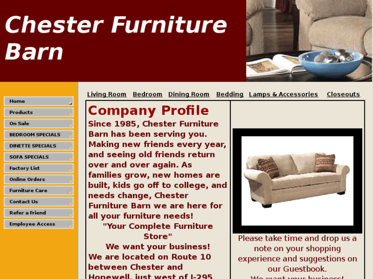 www.chesterfurniturebarn.com