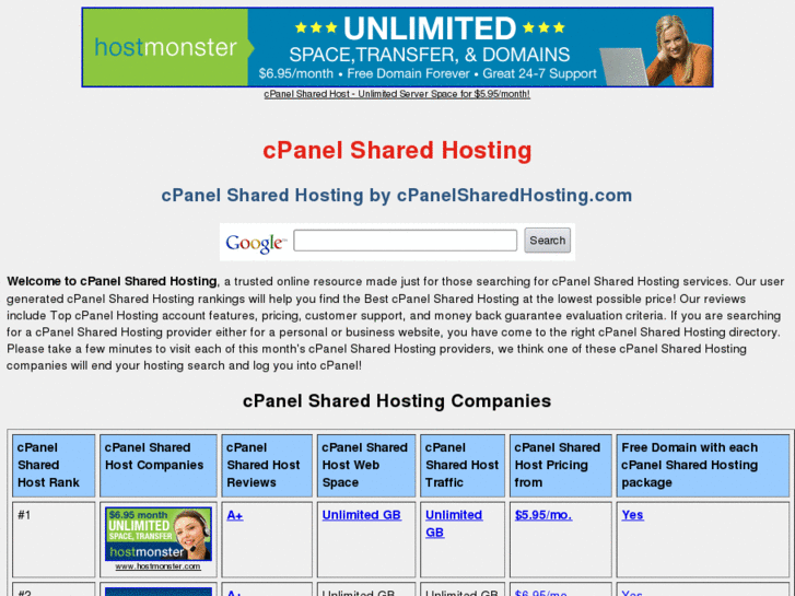 www.cpanelsharedhosting.com