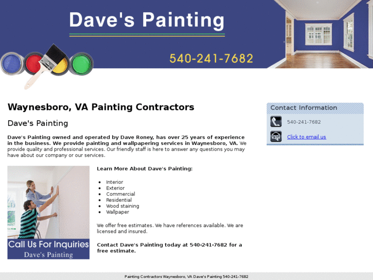 www.davespaintingva.com