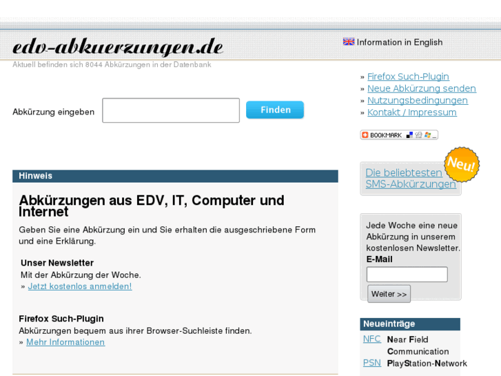 www.edv-abkuerzungen.de
