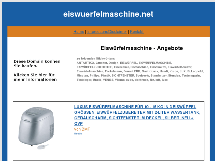 www.eiswuerfelmaschine.net