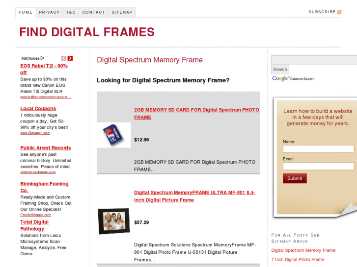 www.finddigitalframes.info