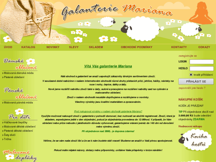 www.galanterie-mariana.cz