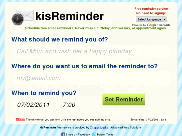 www.kisreminder.com