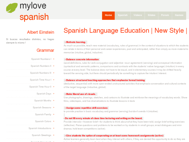 www.mylovespanish.com