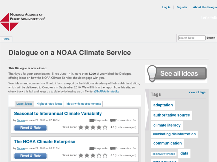 www.napaclimatedialogue.org