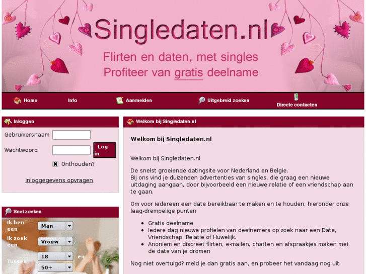 www.singledaten.nl