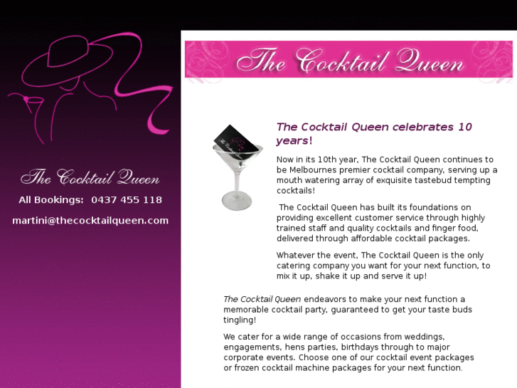 www.thecocktailqueen.com