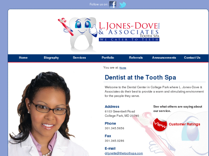 www.thetoothspa.com