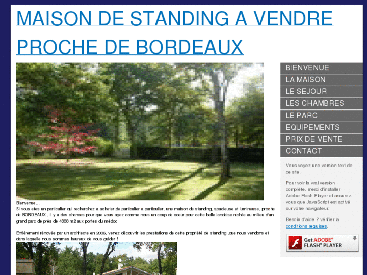 www.vends-maison-standing-bordeaux.com