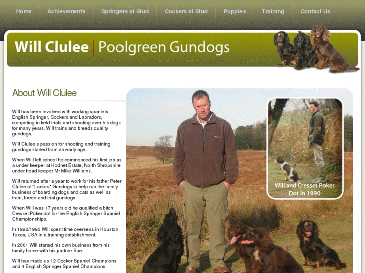 www.willcluleegundogs.co.uk