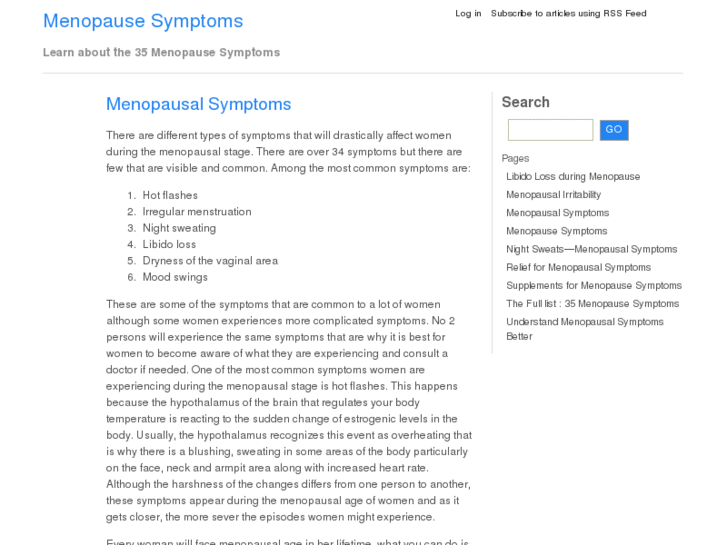 www.35-menopause-symptoms.com