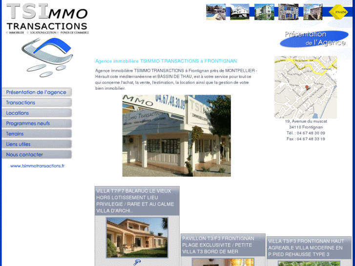 www.agence-immobiliere-frontignan.com