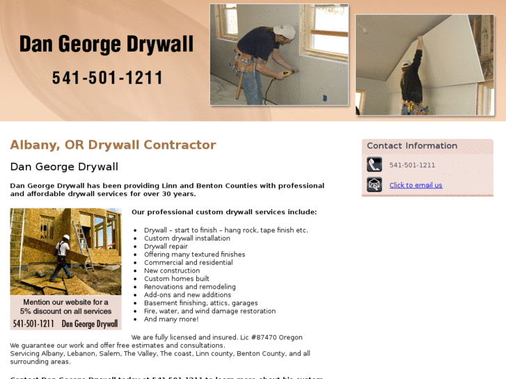 www.dangeorgedrywall.com