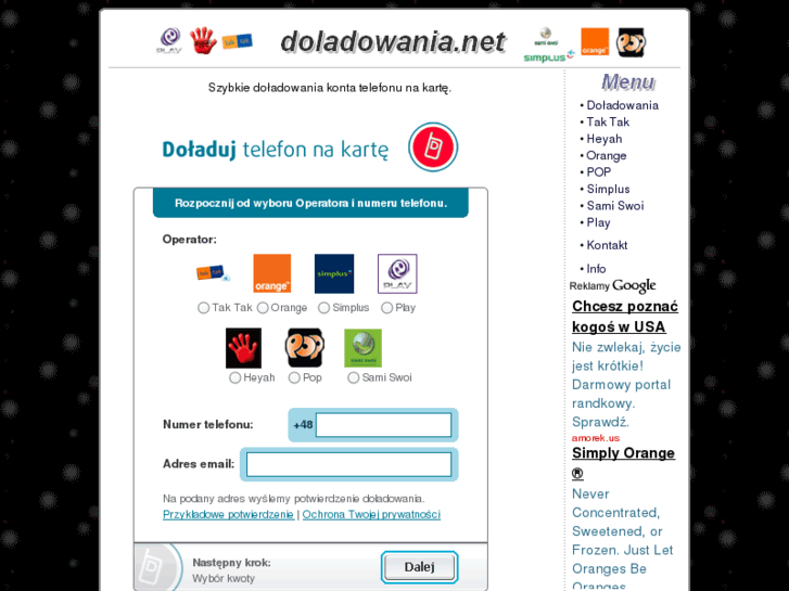 www.doladowania.net