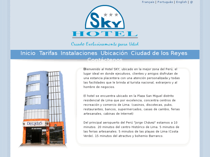 www.hotelskyperu.com