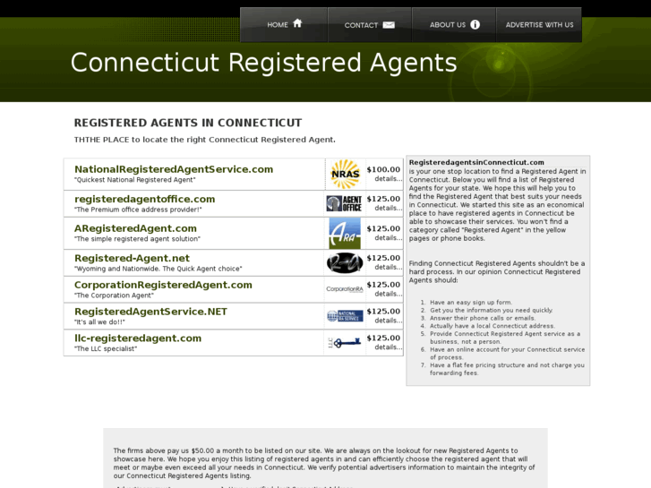 www.registeredagentsinconnecticut.com