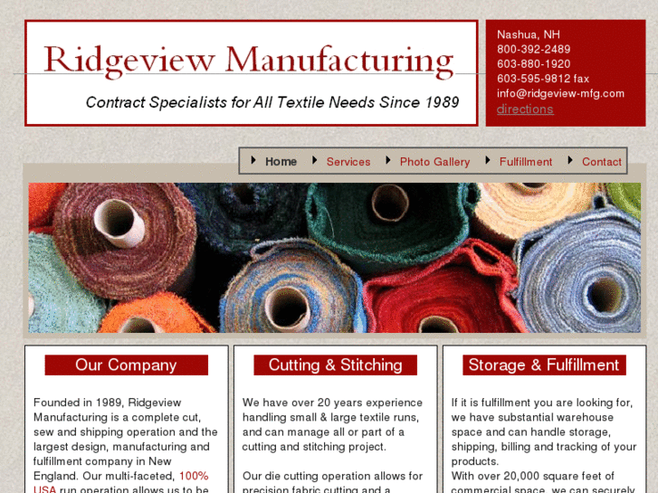 www.ridgeviewmanufacturing.com