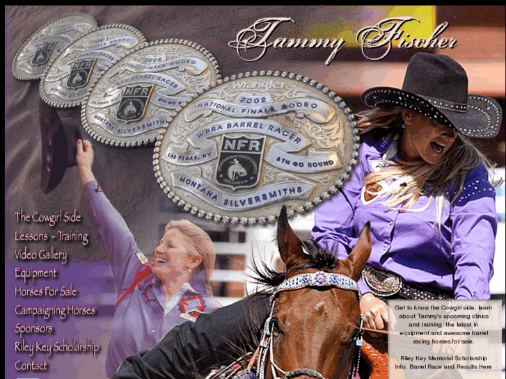 www.tammyfischerbarrelhorses.com