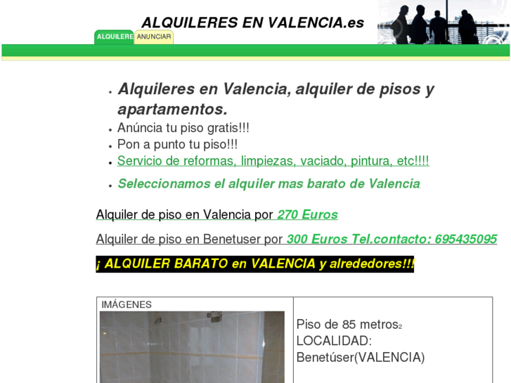 www.alquileresenvalencia.es