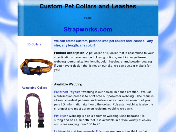 www.custompetcollars.net