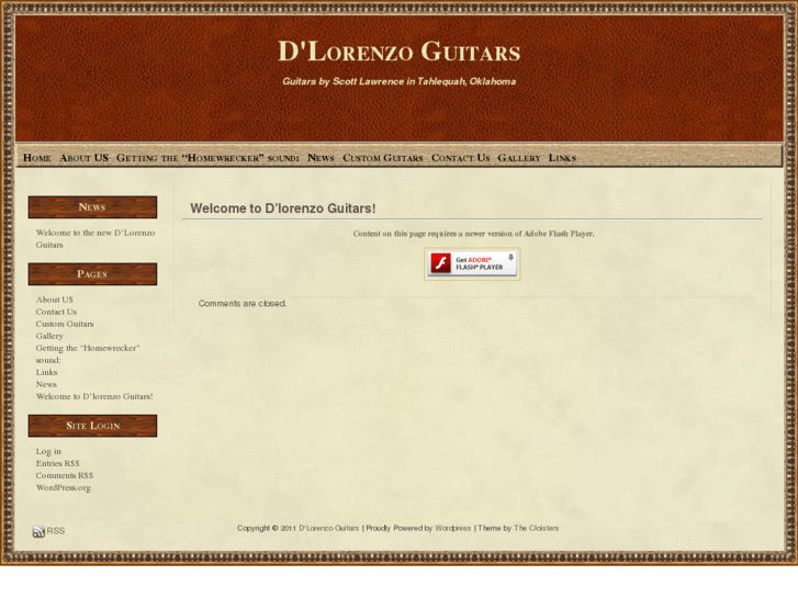 www.dlorenzoguitars.com