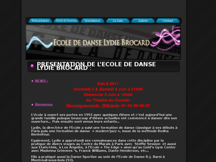 www.ecolededanse-lydie-brocard.com