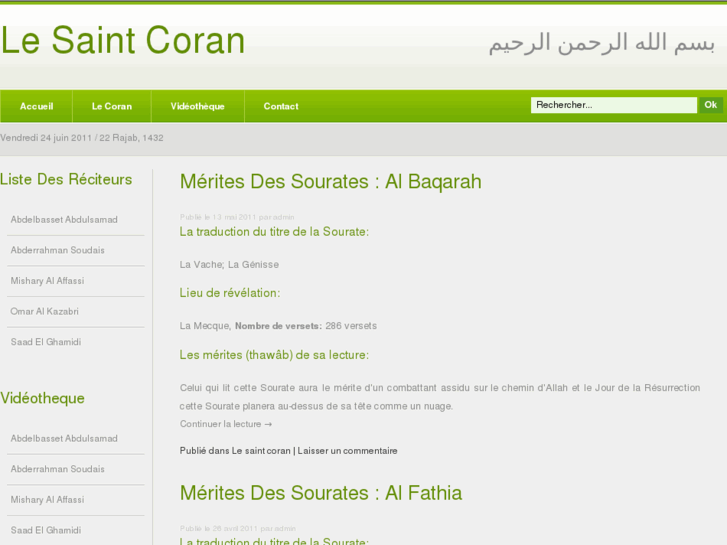 www.le-saint-coran.com