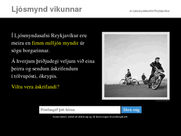 www.ljosmyndvikunnar.is