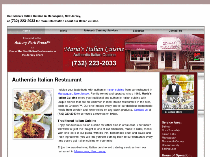 www.mariasitaliancuisine.com