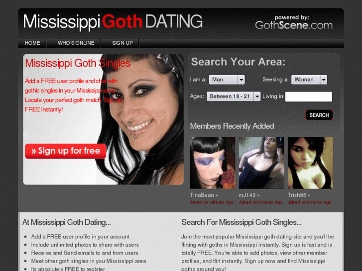 www.mississippigothdating.com