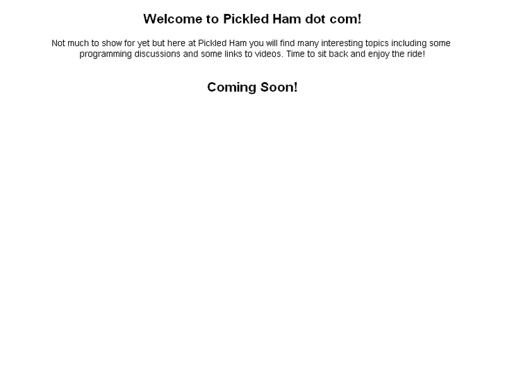 www.pickledham.com